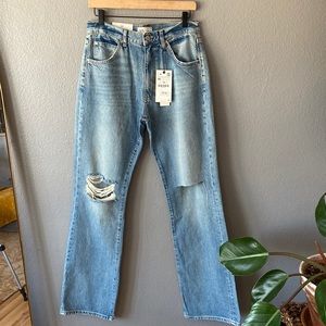 Zara distressed jeans